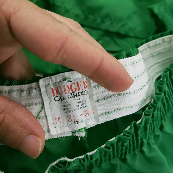 Lot Of 3 Vintage 70s 80s Dodger Sportswear Shorts Gym Nylon Athletic Mens Medium - Picture 6 of 8